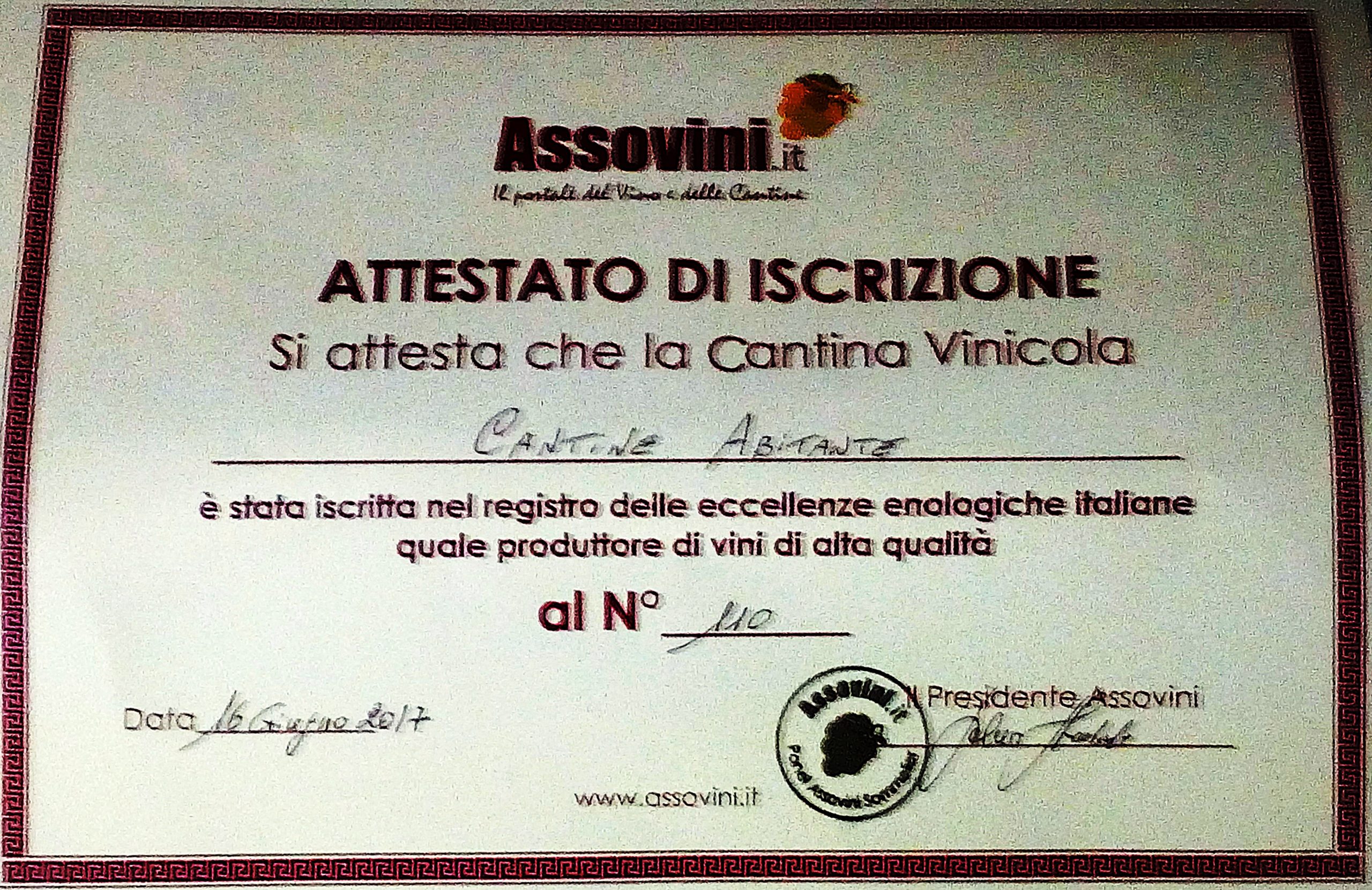 attestazione